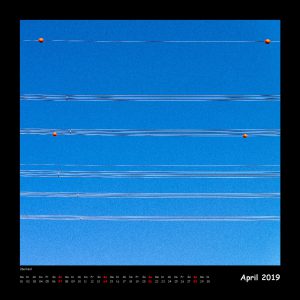 Kalender Quadraturen 2019 - April (c)decoDesign-peters